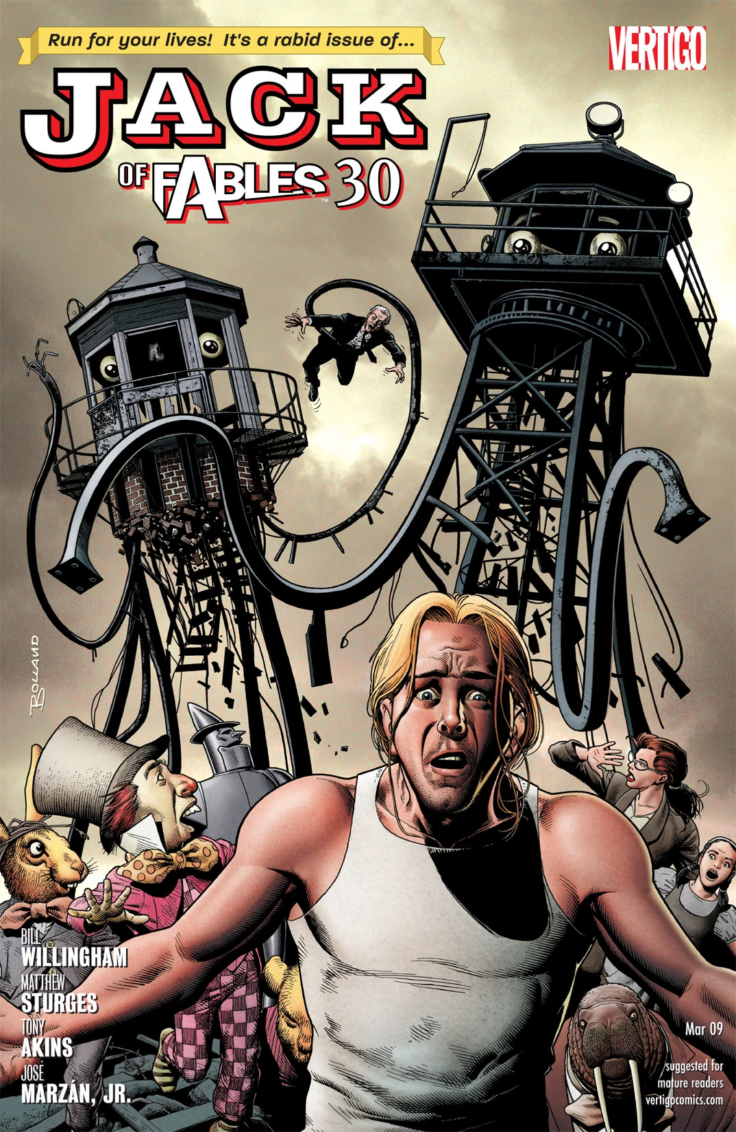 Jack of Fables #30 (DC, 2009 — Cover A) cover